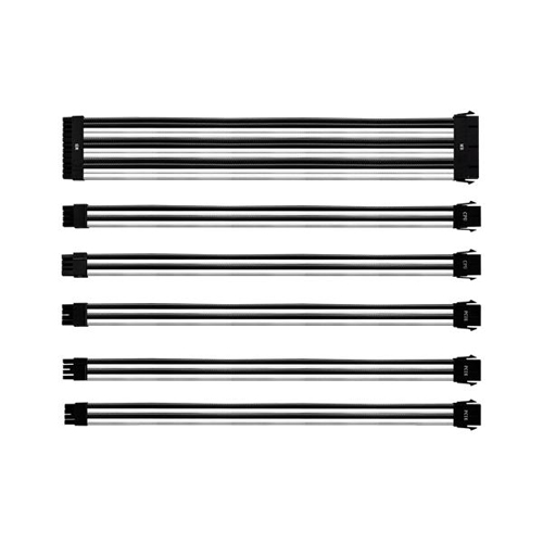 Cooler Master Universal PSU Extension Cable Kit (White/Black)